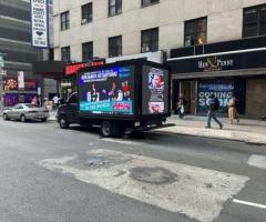 Rent LED Billboard Truck NYC
