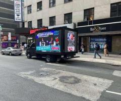 Mobile billboard advertising NYC