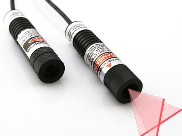 Precisely Aligned 635nm Red Cross Line Laser Module for Wood and Stone Processing
