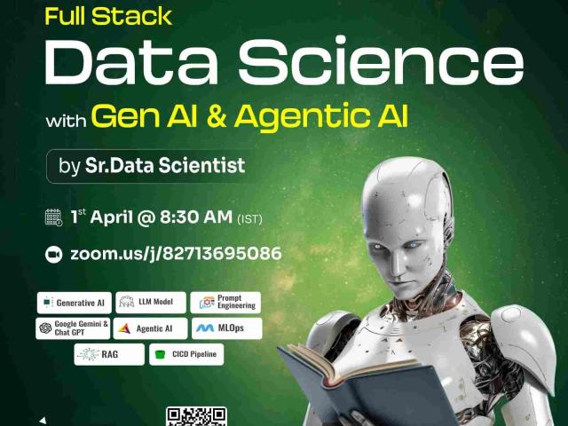 Kickstart Your Journey in Full Stack Data Science with Gen AI