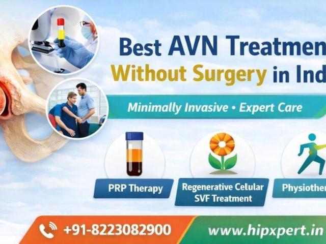 Best AVN Treatment without Surgery in India – HipXpert