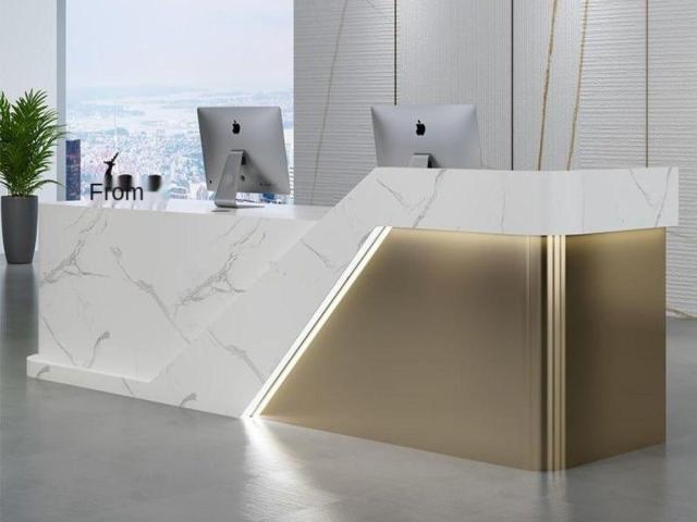 Modern reception desk