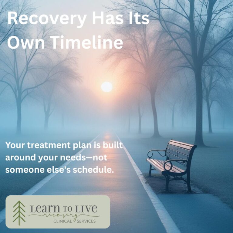 Recovery Has Its Own Timeline