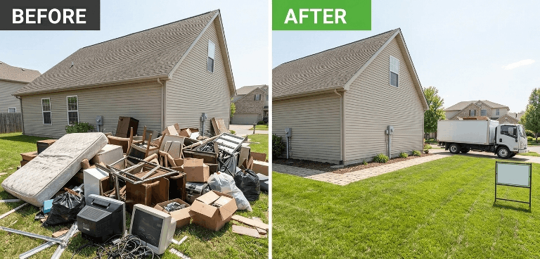 Commercial Debris Removal Lincoln NE – Business & Office Cleanouts 1 Property Cleanout