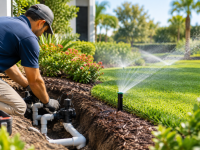 Sprinkler System Installation and Setup Services