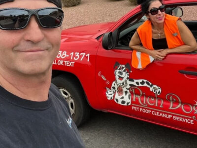 dog poop cleanup