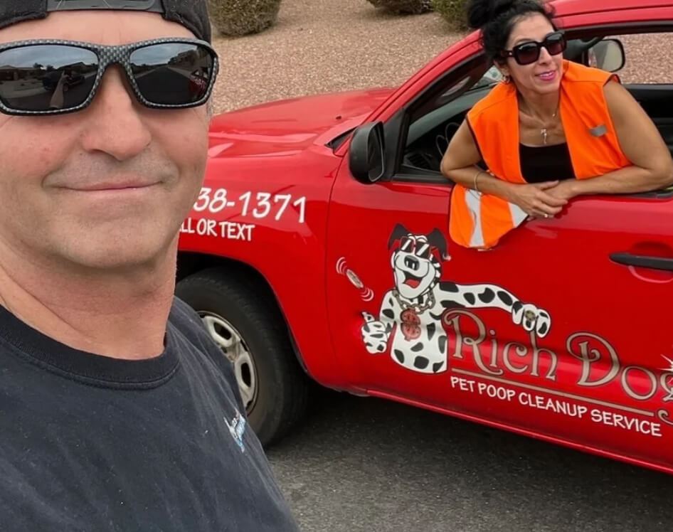 dog poop cleanup