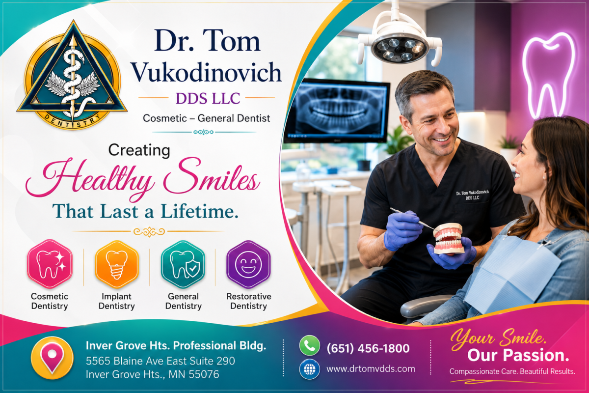 Find a Dentist in Inver Grove Heights for Your Complete Smile Care 1 drtom 3 11