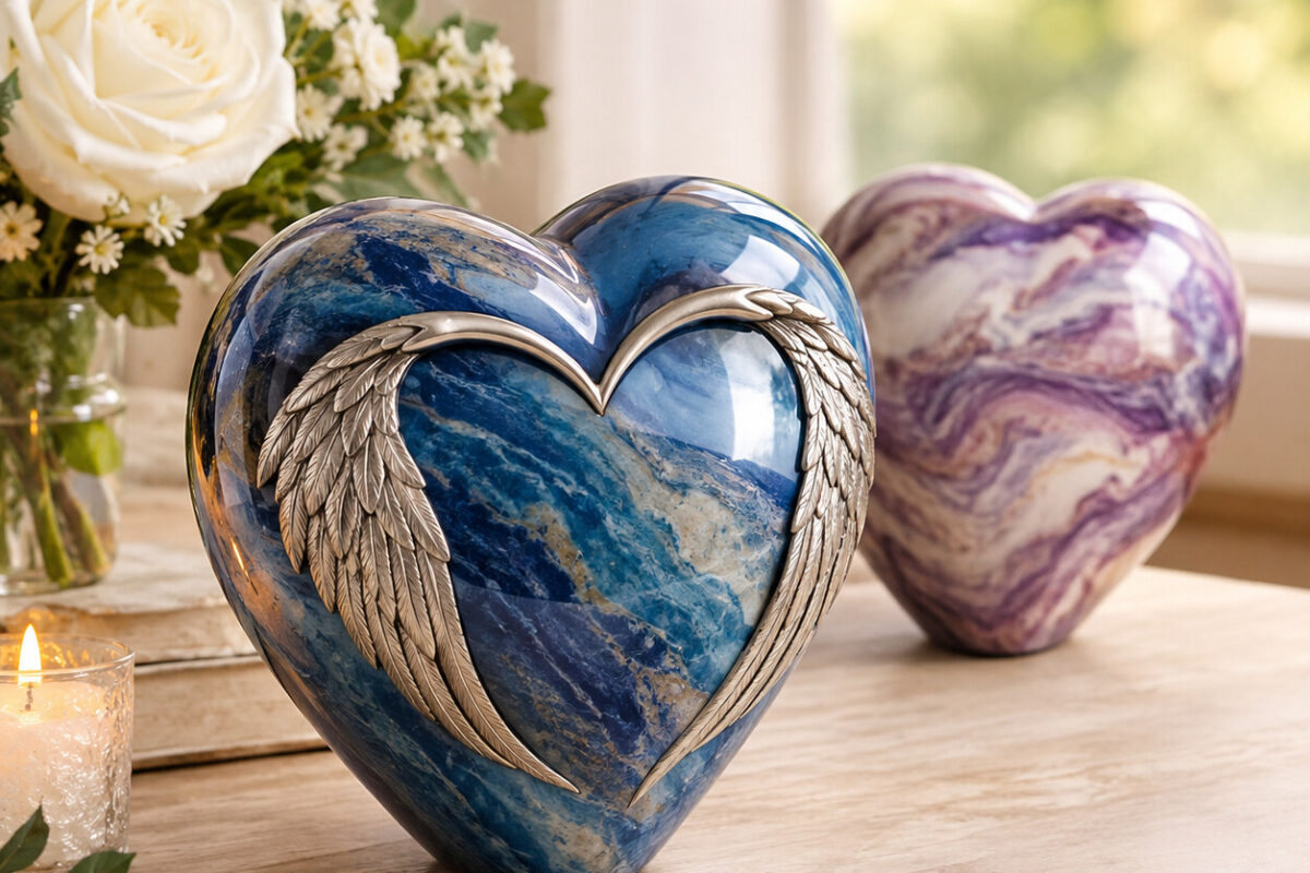 Heart Cremation Urns for Human Ashes – Meaningful Memorial Designs 1 image.com 1