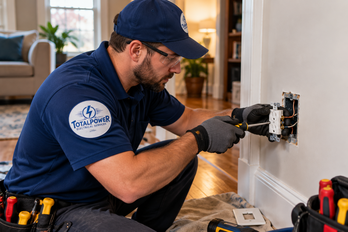 Electrical Services in Lansdale, PA 1 Electrical Outlet Installation in Philadelphia
