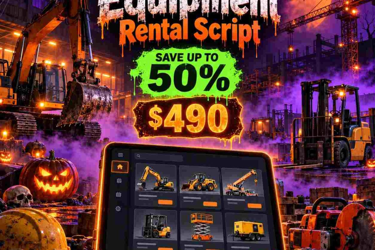 Halloween Equipment Rental Marketplace 90kb