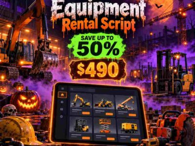 Halloween Equipment Rental Marketplace 90kb