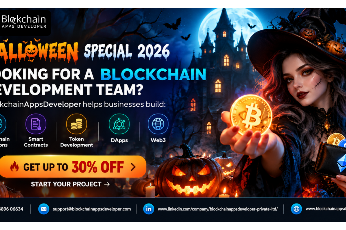 HALLOWEEN 2026 SPECIAL – UP TO 30% OFF BLOCKCHAIN DEVELOPMENT 1 Halloween offer classifed