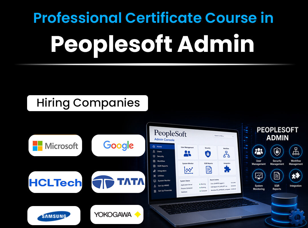 Take Your IT Skills Further with PeopleSoft Online Training | GoLogica 1 Peoplesoft Admin Training copy