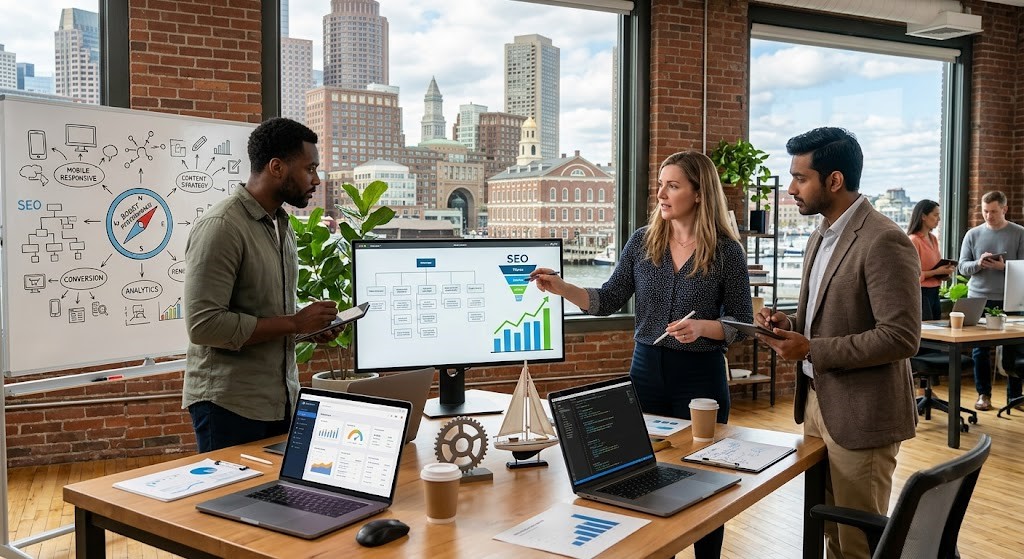 Website and Search Strategy SEO Services Agency Boston
