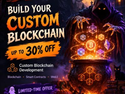 🎃 HALLOWEEN 2026 SPECIAL – UP TO 30% OFF CUSTOM BLOCKCHAIN DEVELOPMENT 7 custom blockchain classified 200kb