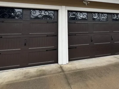 Califix Garage Doors 8 double carriage doors