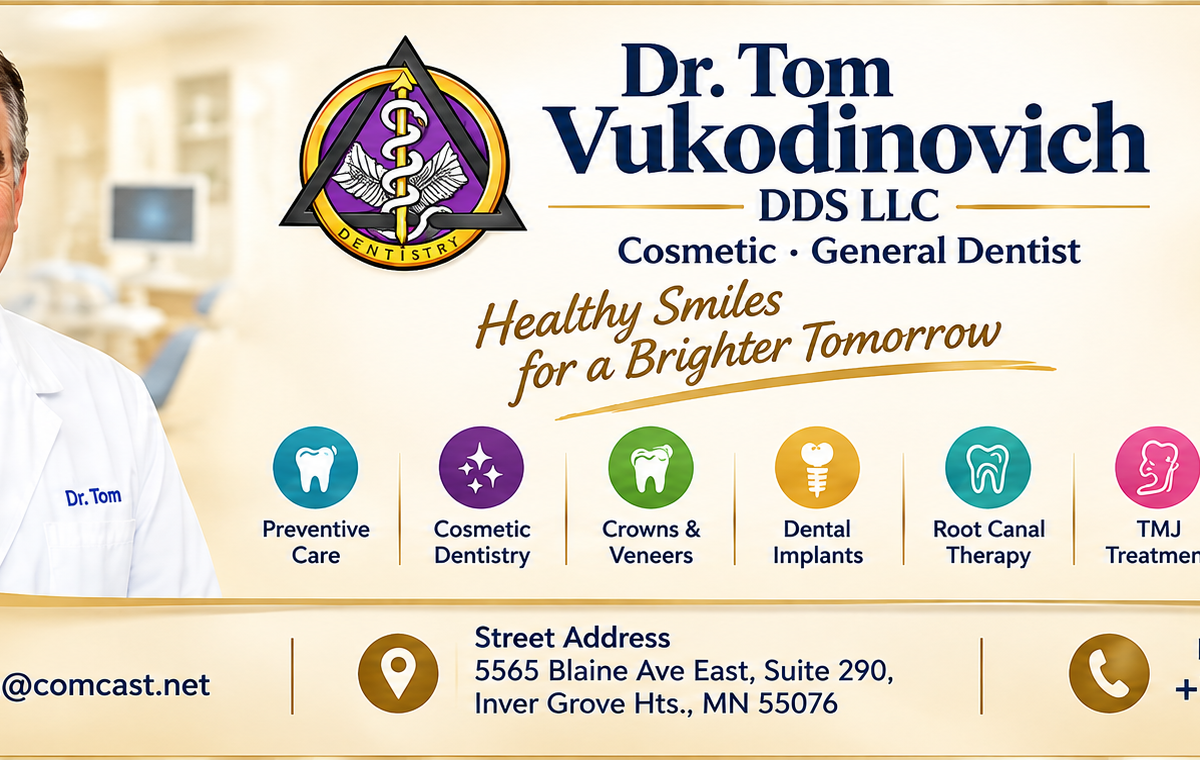 Professional Dental Services at a Dental Clinic in Inver Grove Heights 1 drtom 30 10