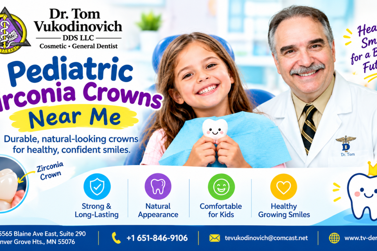 Natural Looking Tooth Care With Pediatric Zirconia Crowns Near Me 1 drtomnew4