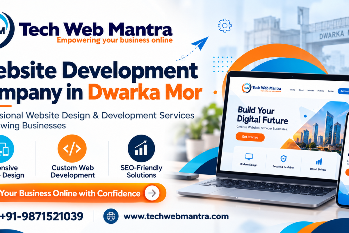 website development company in dwarka mor