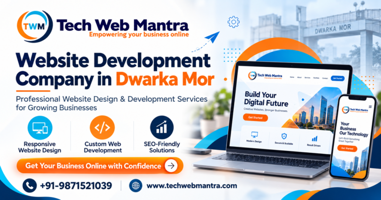 website development company in dwarka mor