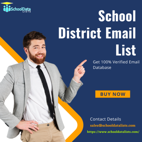 Get 20% Discount on School District Email List in US – SchoolDataLists