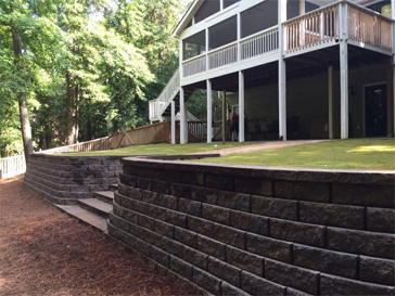Custom excellent hardscaping design for your Atlanta home