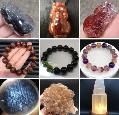 High Quality Crystal and Healing Stones, Super Seven Crystal healing stones