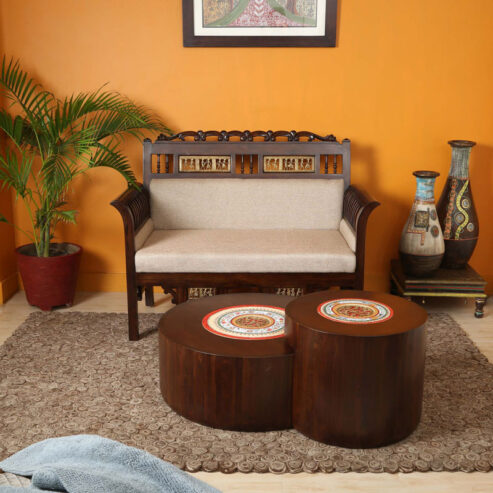 Teak Wood Sofa Set