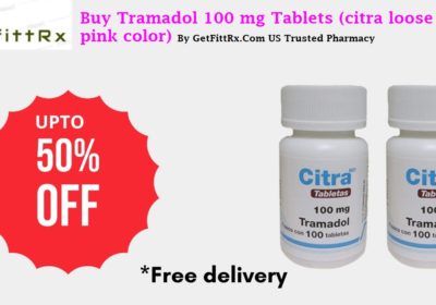Citra-Tramadol-100mg-loose-Pink-color