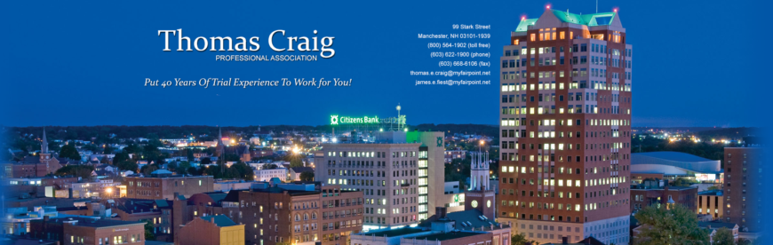 Manchester Personal Injury Lawyer | New Hampshire Car Accident Lawyer