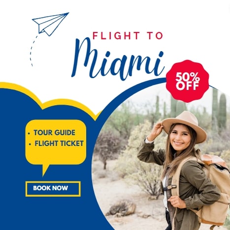 Book Cheap Flights Tickets to Miami with Flightaura
