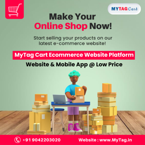 MyTag Cart Classic Online Shopping Cart Provider in Madurai