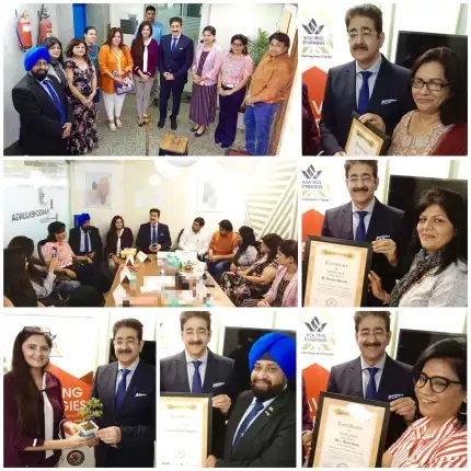 Sandeep Marwah Inaugurated First Meeting of Weaving Synergies