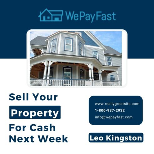 Sell Your Property for Cash Next Week