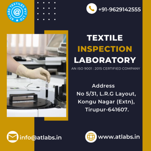 Professional Textile Testing Provider in Tiruppur
