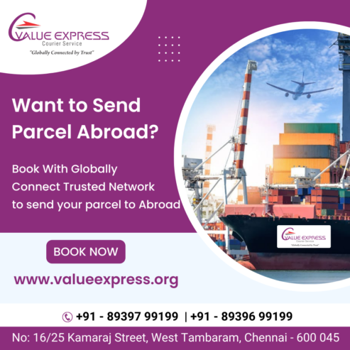 Value Express International Courier Booking Agent in Chennai