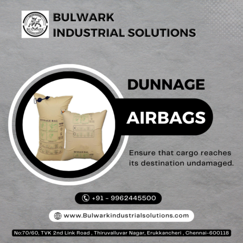 Classic Brown Kraft Paper Dunnage Air Bag Agent in Chennai