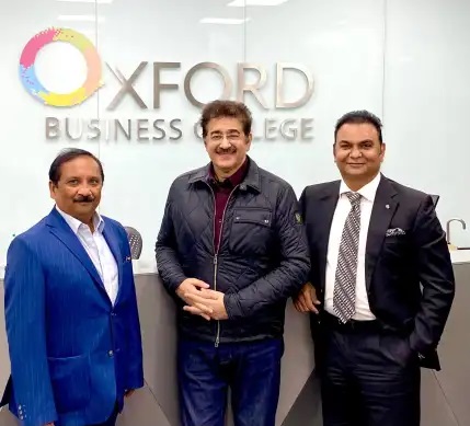 Sandeep Marwah Invited by Oxford Business College in Oxford