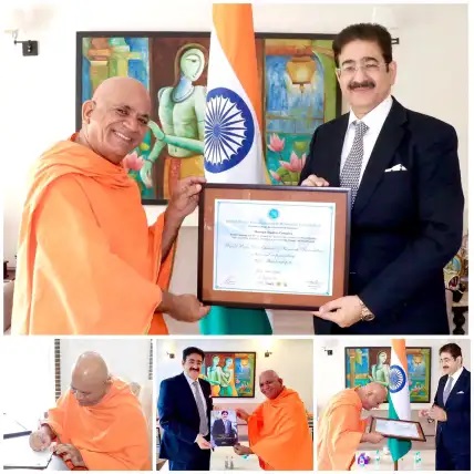 Swami Vishwa Anand on the Board of WPDRF