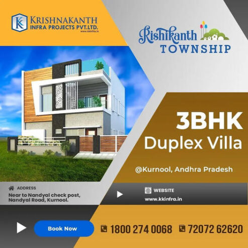 kuda approved houses for sale in kurnool || Villas || Independent Houses || Commercial Complex || Buy || Krishnakantha Infra Projects