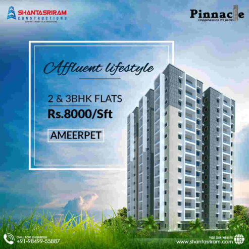 Best ameerpet flats for sale | Shanta sriram