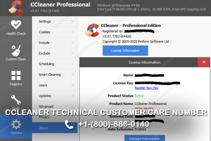 +1(800) 886-0140 CCleaner Customer Service Number