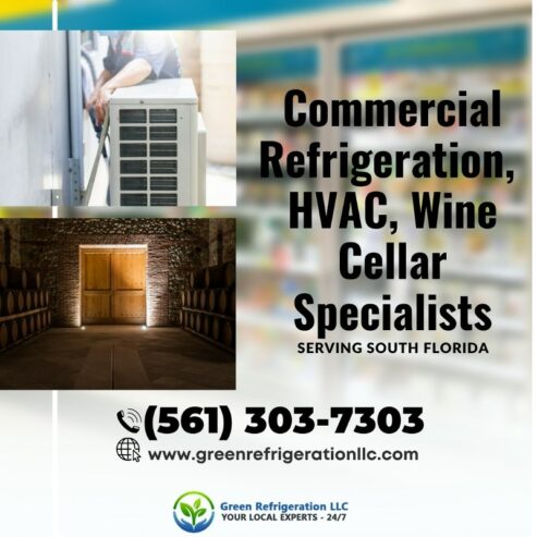 Commercial Refrigeration Heating & Cooling Repair Services | South Florida.