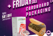 Get 50% Black Friday Discount On Cardboard Packaging – Verdance Packaging