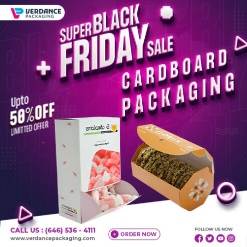 Get 50% Black Friday Discount On Cardboard Packaging – Verdance Packaging