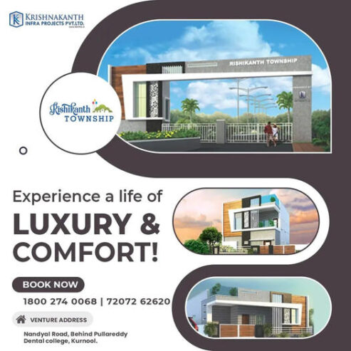 kuda approved houses for sale in kurnool || Villas || Independent Houses || Commercial Complex || Buy || Krishnakanth Infra Projects