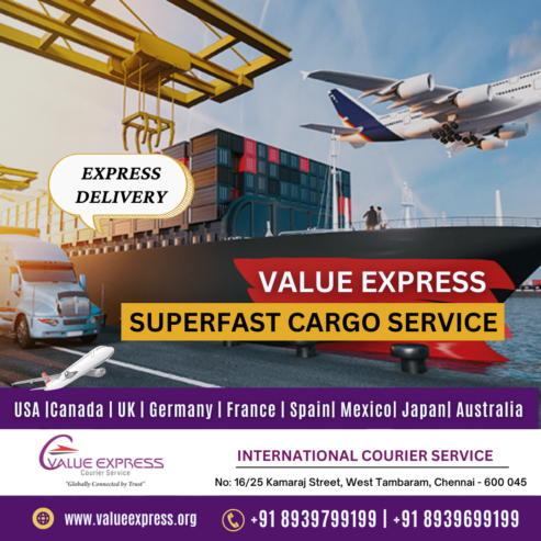Value Express International Courier Service In Chennai