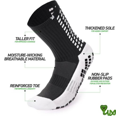 Non slip sports socks