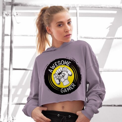 Cool Cropped Hoodie for Women